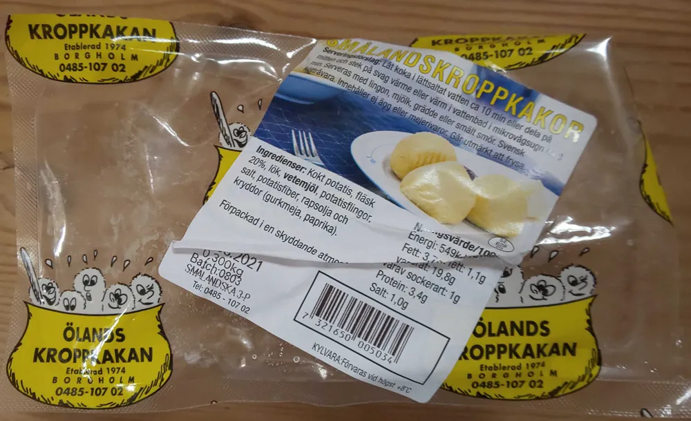 Smålandskroppkakor