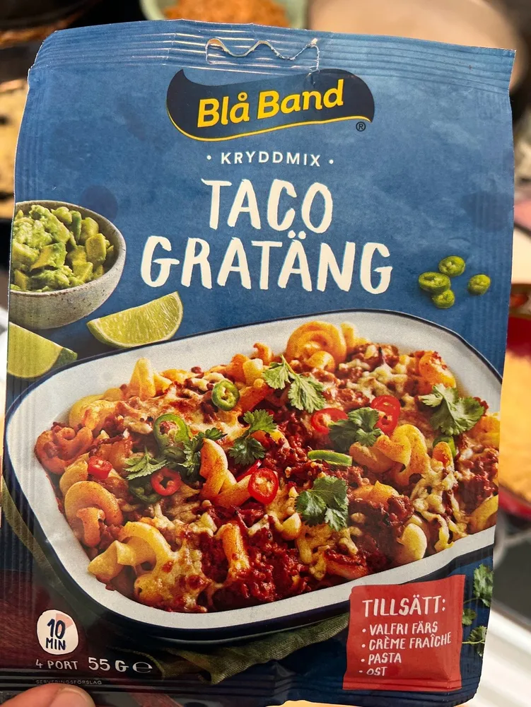 Kryddmix Taco Gratäng