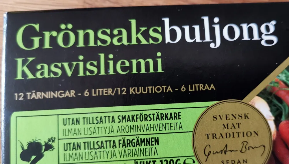 Grönsaksbuljong