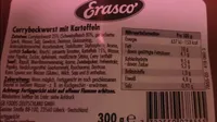 Currybockwurst mit Kartoffel