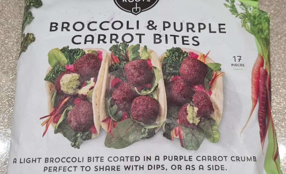 Broccoli and Purple Carrot Bites