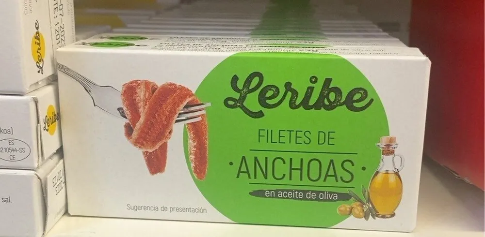 Filetes anchoa aceite de oliva