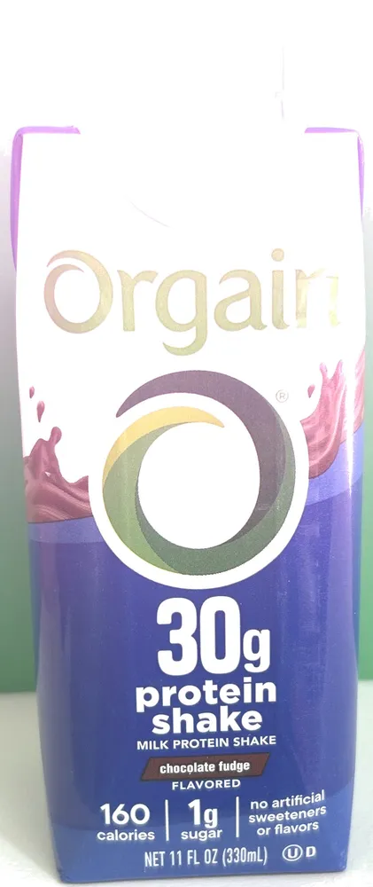 Orgain 30g protein shake