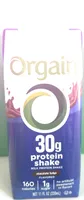 Orgain 30g protein shake