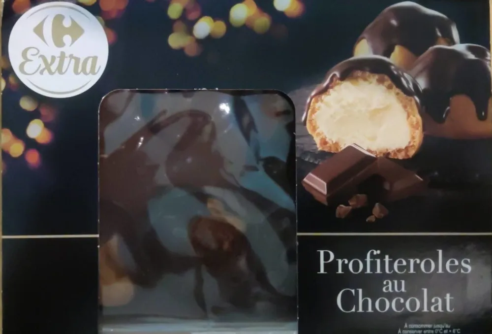 Profiteroles au chocolat