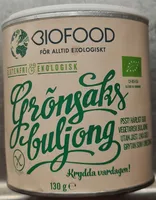Ekologisk grönsaksbuljong