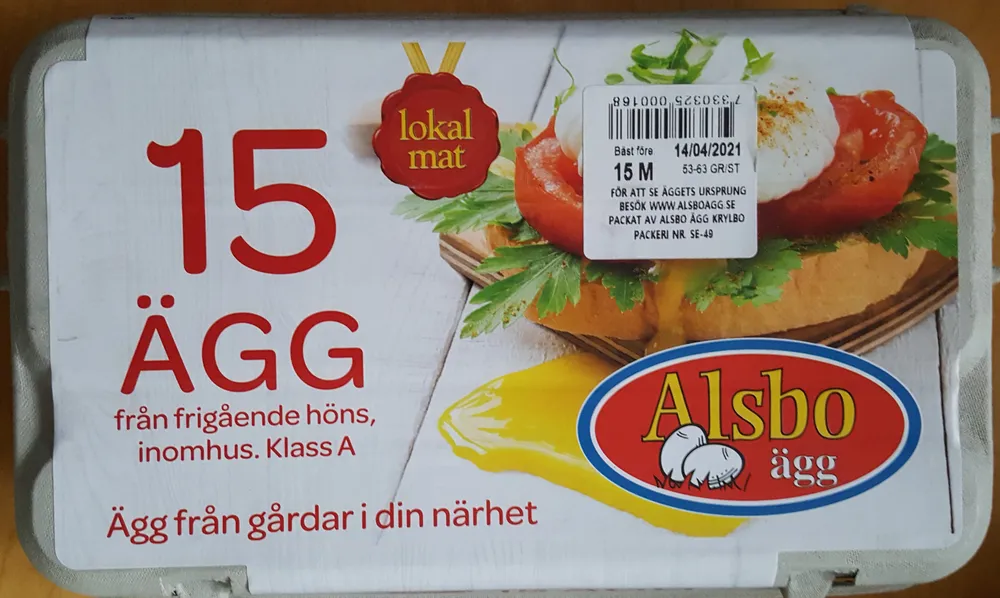 15 Ägg