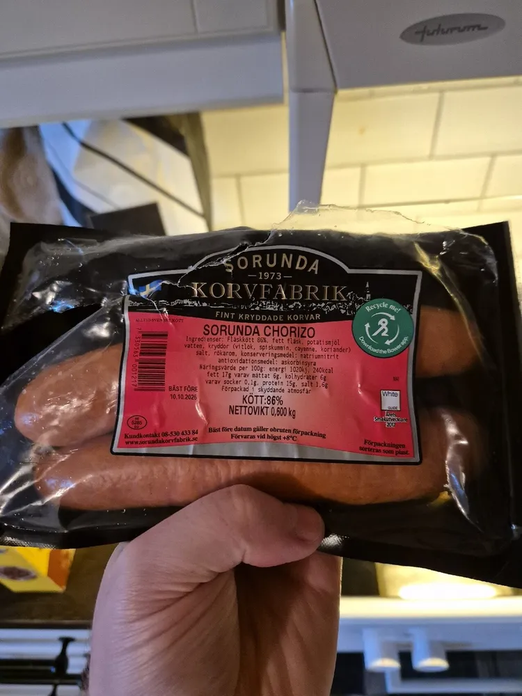 Chorizo-korv