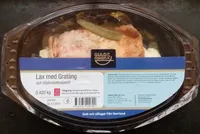 Guldfisken Kök Lax med Gratäng och Västerbottensost