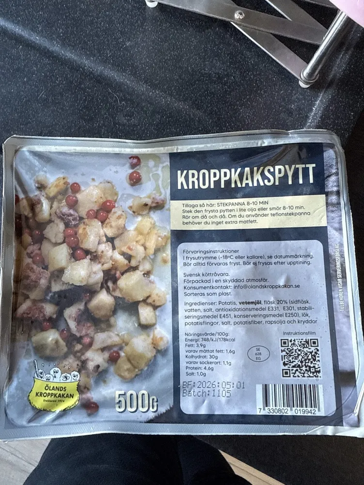 Kroppkakspytt
