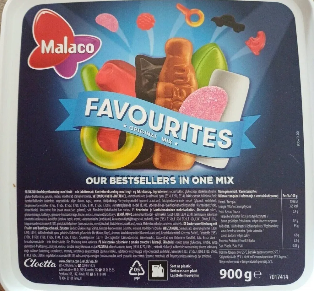 Favourites