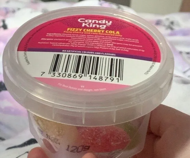 Fizzy cherry cola