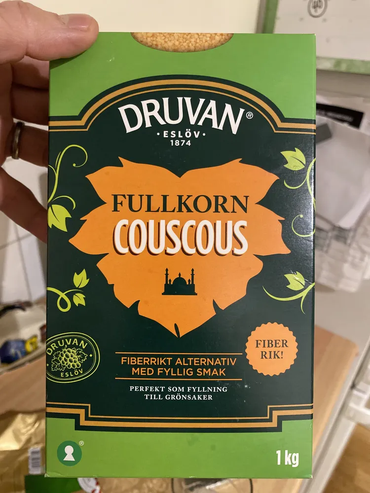 Fullkorns Couscous