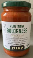 Vegetarisk Eko Bolognese