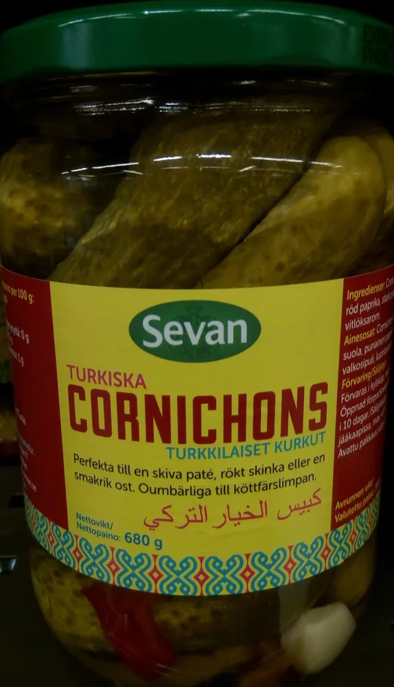 Turkiska Cornichons