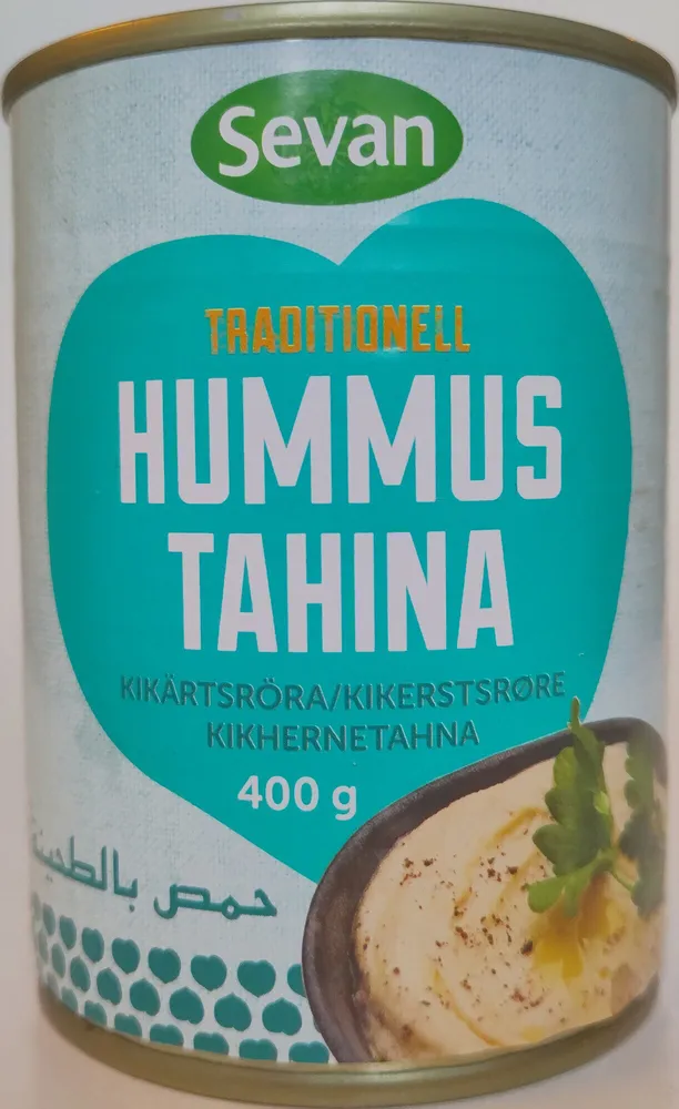 Traditionell hummus tahina