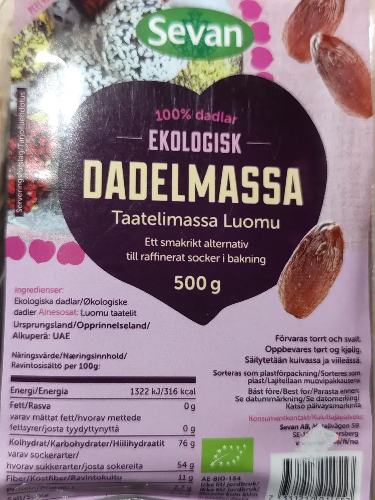 Dadelmassa