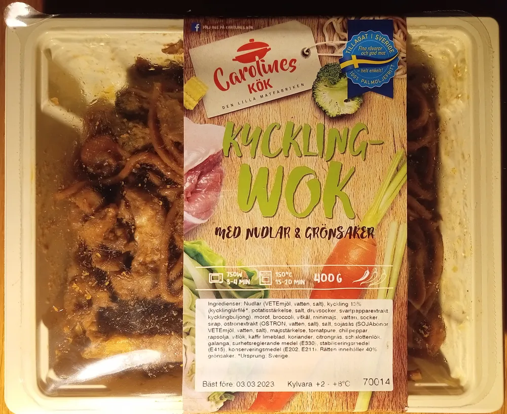Carolines Kök Kycklingwok