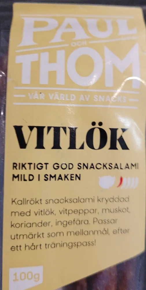 Vitlök ölkorv