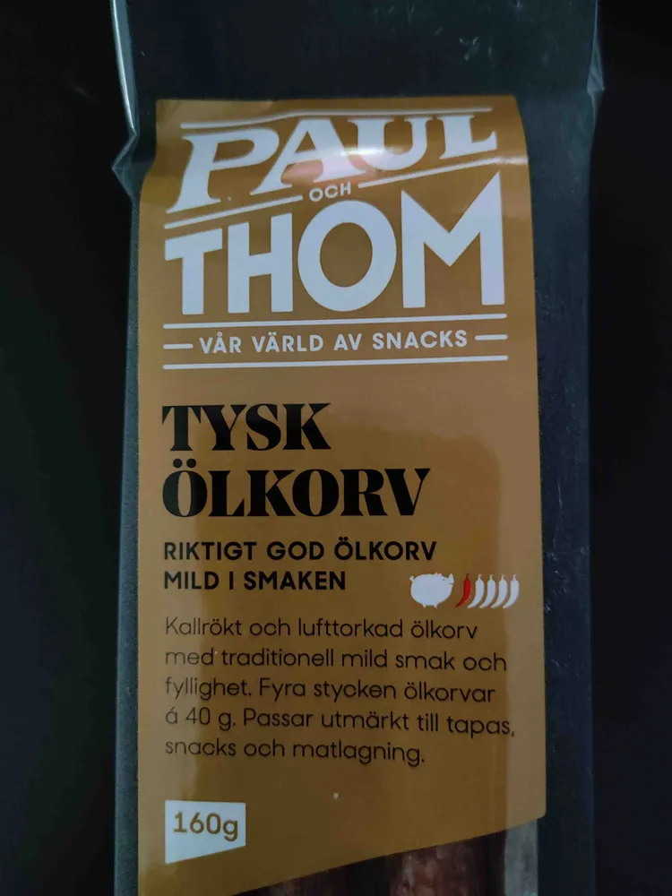 Tysk Ölkorv