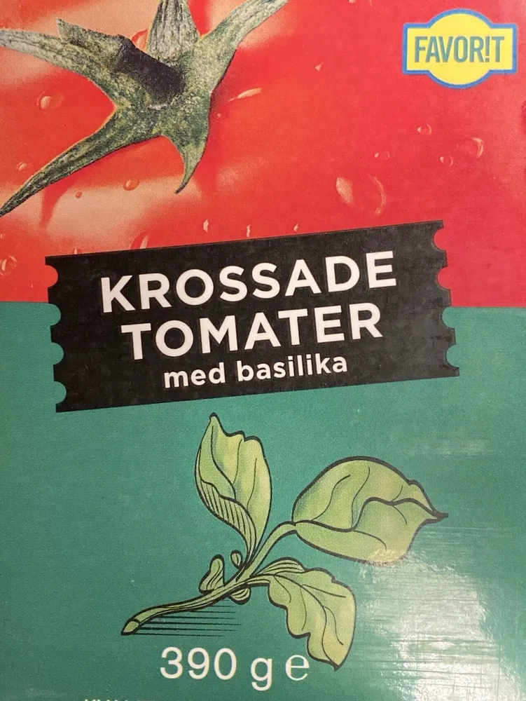 Krossade Tomater