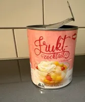 Fruktcocktail i sockerlag