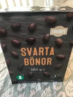 Favorit svarta bönor
