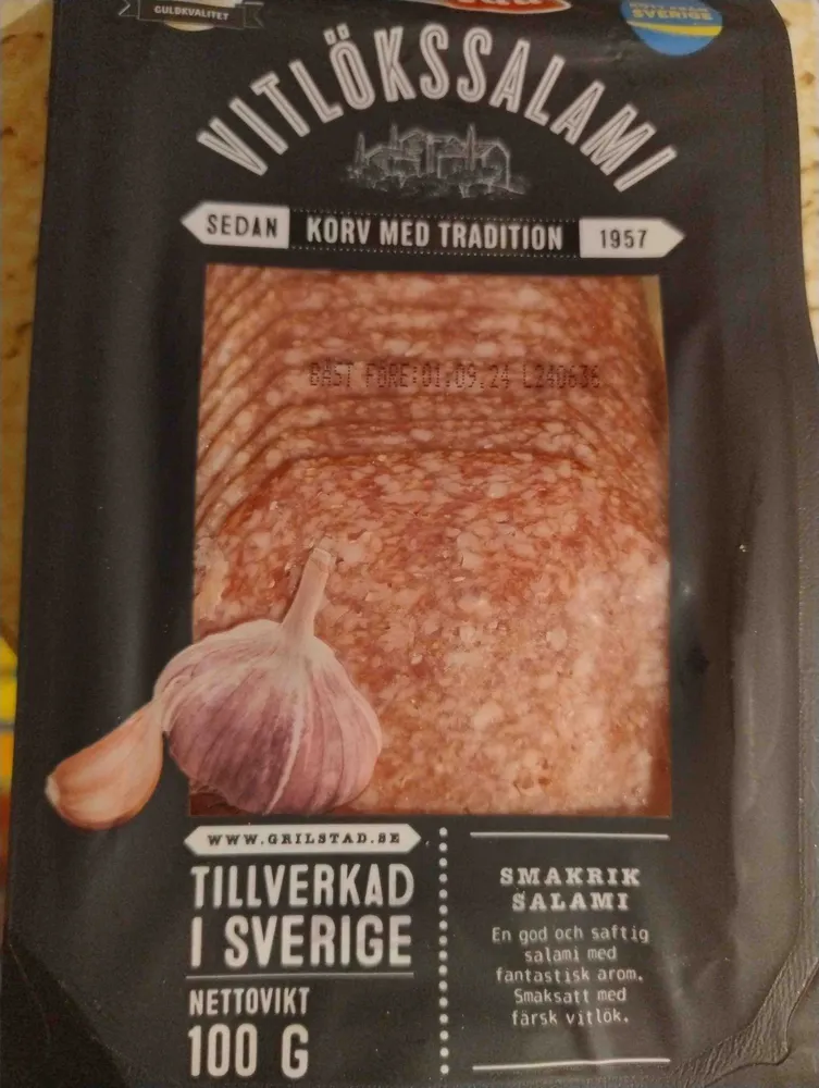 Vitlökssalami
