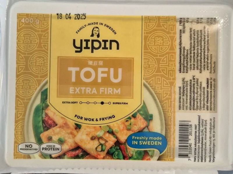 Tofu, extra firm