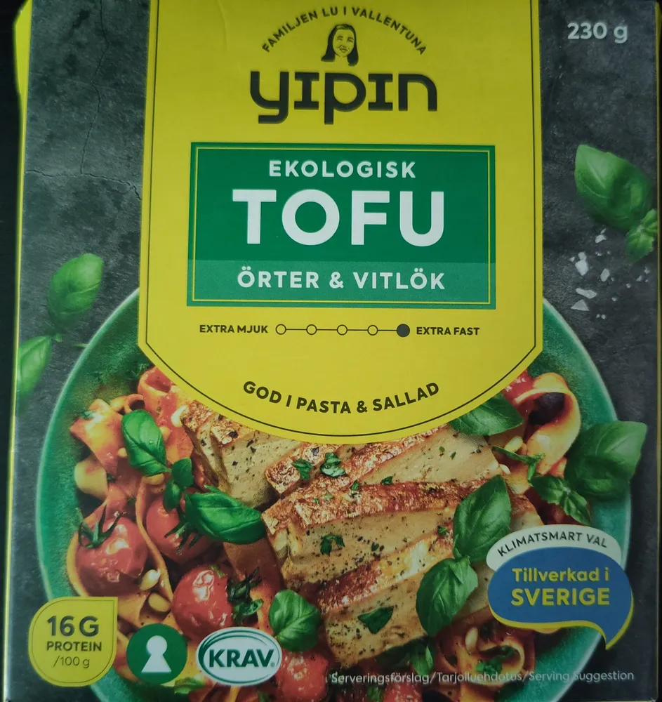 Tofu, örter & vitlök