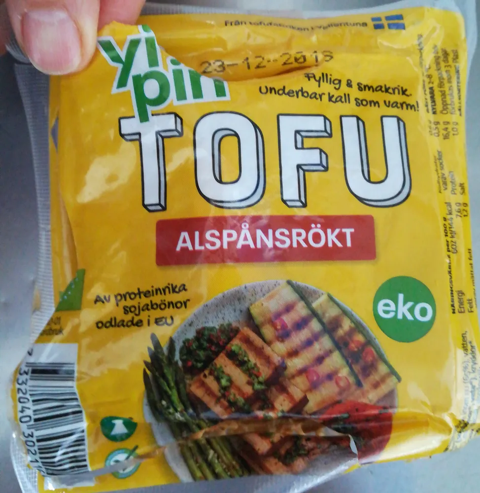 Ekologisk Tofu Alspånsrökt