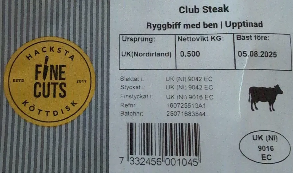 Club Steak