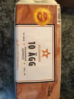 10 Ägg Stjärnägg Frigående