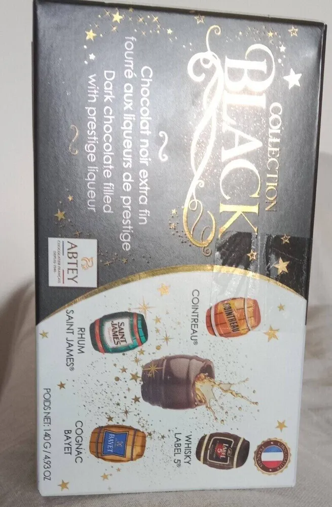 Chocolat noir liqueur collection black