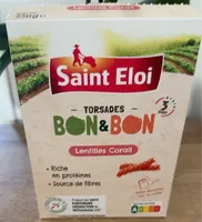 Torsades bon&bon lentilles corail