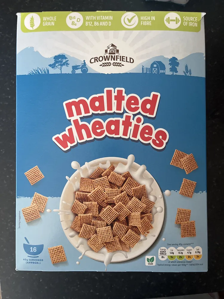 Malted wheaties
