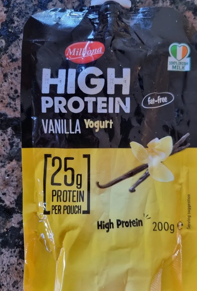 High Protein Vanilla Yogurt