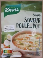 Soupe saveur poule au pot