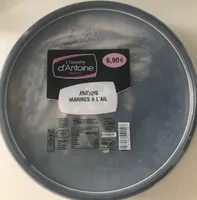 Anchois marinés à l'ail