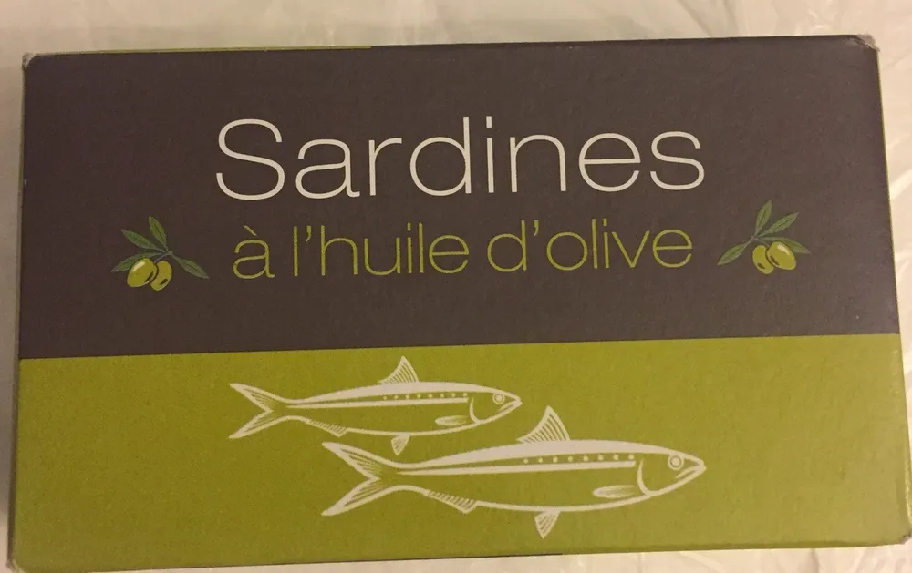 Sardines a l'huiles d'olive