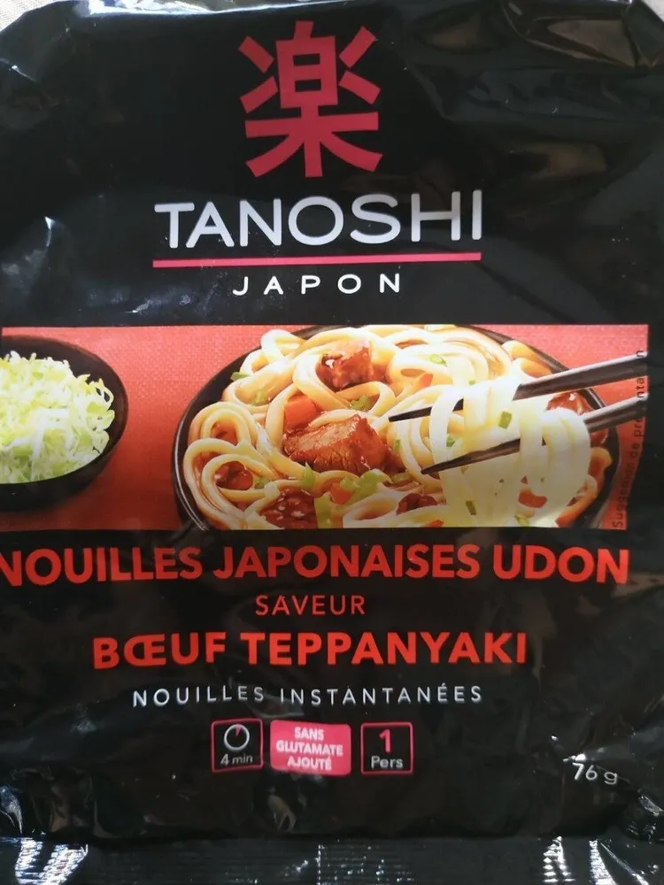 Nouilles Japonaises Udon saveur Bœuf Teppanyaki