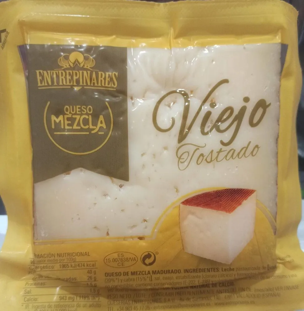 Queso mezcla tostado