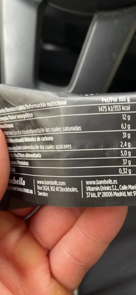 Protein bar - cookies & cream
