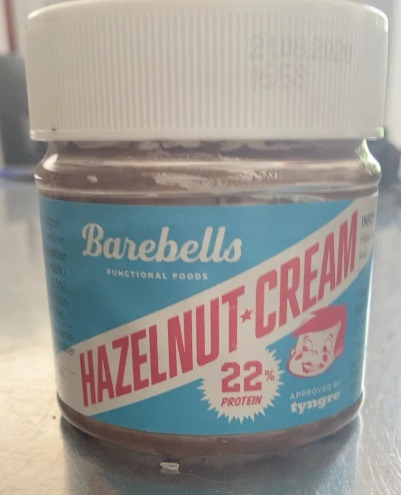 Hazelnut cream