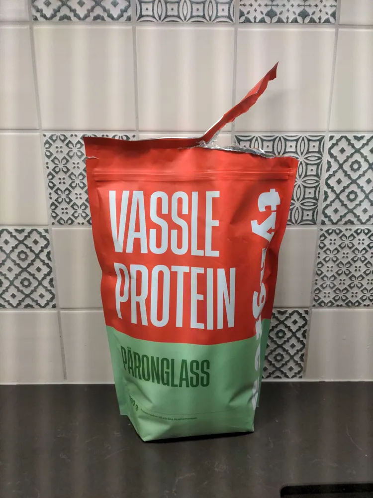 Vassle Protein Päronglass