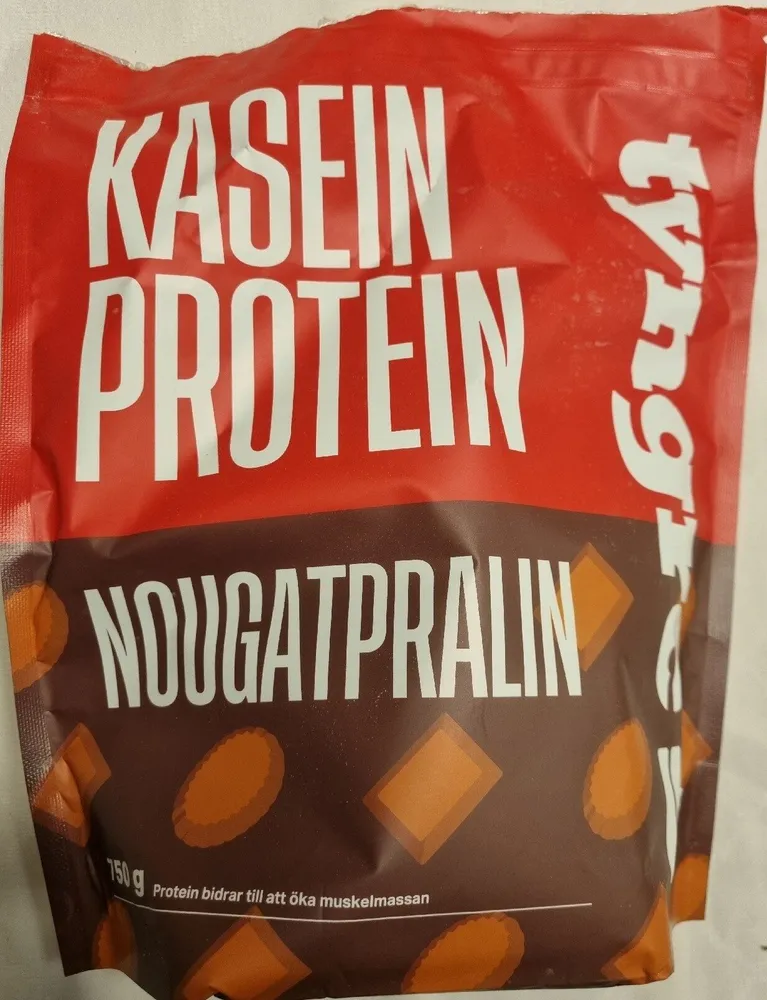 Kasein Peotein Nougatpralin