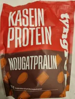 Kasein Peotein Nougatpralin
