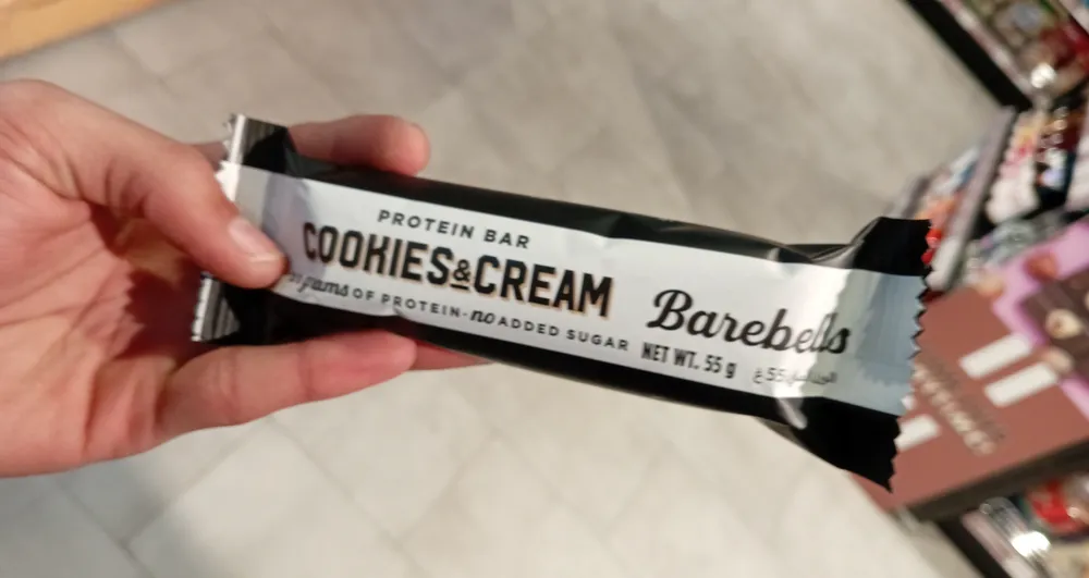 Cookies & Cream Protein Bar