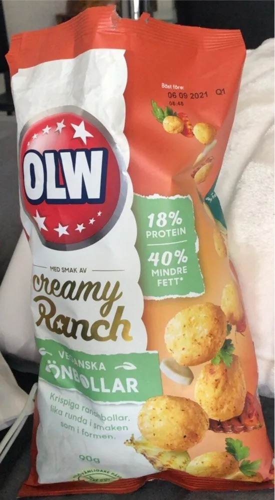 Creamy Ranch Veganska Bönbollar