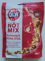 OLW Nöt Mix Honung & Mild Chili